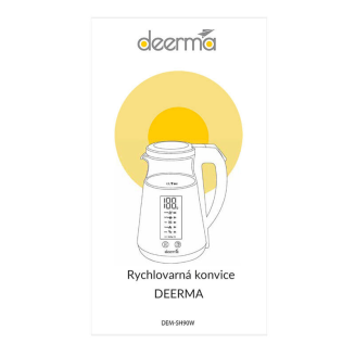 Czajnik elektryczny z regulacją temperatury 1,7 L 1700 W Deerma SH90W - 7