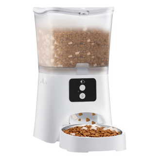 Inteligentny dozownik karmy Petsuper PF02-2 WiFi 3L (biały) - 2