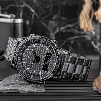 Zegarek Męski Skmei 1898BKBK + BOX - 5