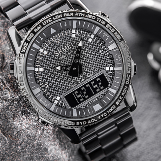 Zegarek Męski Skmei 1898BKBK + BOX - 4