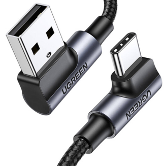 Kabel UGREEN US176 USB-A-USB-C 3m (czarny) - 4