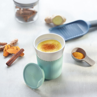 BergHOFF | Porcelanowy kubek podróżny 0.33 l - 6