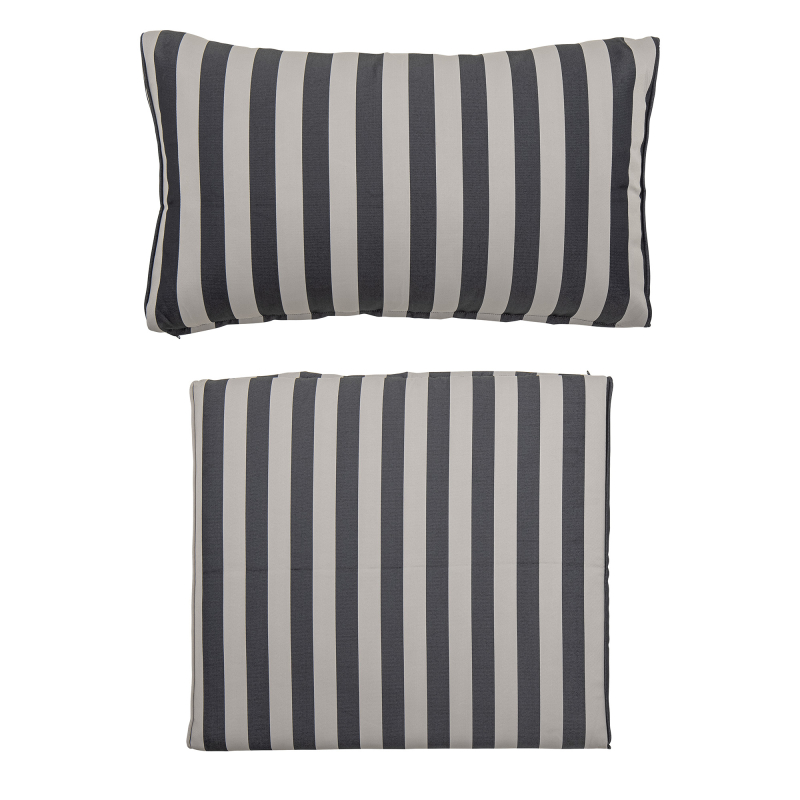  Bloomingville Mundo Stripe Chair Cushion Cover Set