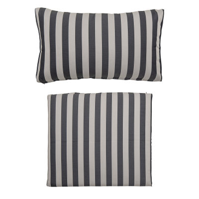  Bloomingville Mundo Stripe Chair Cushion Cover Set