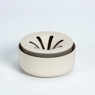 Pojemnik do ponownej uprawy warzyw Urbalive ReGrow kremowy 16 cm - 4