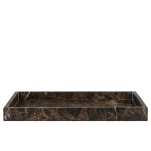 Taca dekoracyjna Mette Ditmer Denmark Marble Brown