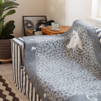  Lapuan Kankurit Kili blanket gray 65x90 cm - 2