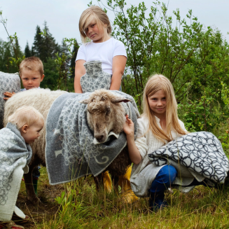  Lapuan Kankurit Kili blanket gray 65x90 cm - 5