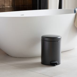 Kosz łazienkowy Brabantia NewIcon 5l Confident Grey - 5