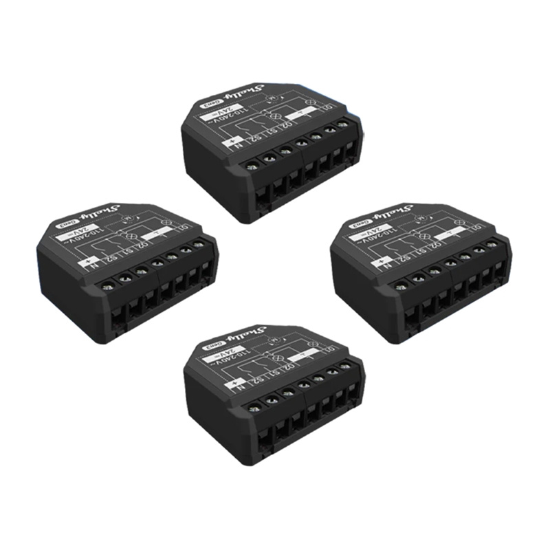  SHELLY 2PM Gen3 Wi-Fi BT 4-Pack Transmitters