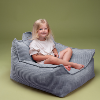Fotel dziecięcy Wigiwama Beanbag Chair Blueberry Blue - 5