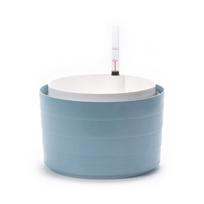 Donica samo-nawadniająca okrągła Urbalive Berberis błękitny 30 cm