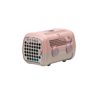 Transporter dla zwierząt United Pets różowo-szary - 6