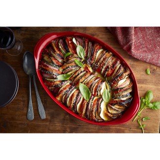 Naczynie żaroodporne Emile Henry 36 x 23 cm czerwone - 5