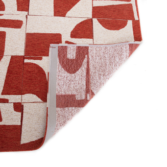 Okrągły dywan Louis de Poortere Craft Papercut rust - 7