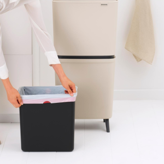 Kosz Brabantia SortUp Recycle Bin Hi 20+25l Soft Beige - 11
