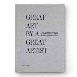 Album na prace plastyczne Great Art szary | Printworks