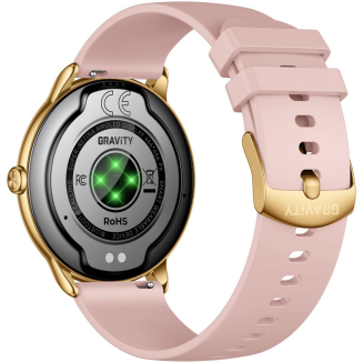 Smartwatch Gravity Złoty Pasek + Bransoleta GT31-1 - 13