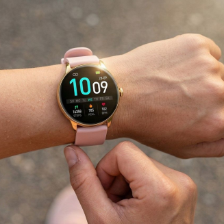 Smartwatch Gravity Złoty Pasek + Bransoleta GT31-1 - 3