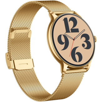 Smartwatch Gravity Złoty Pasek + Bransoleta GT31-1 - 8
