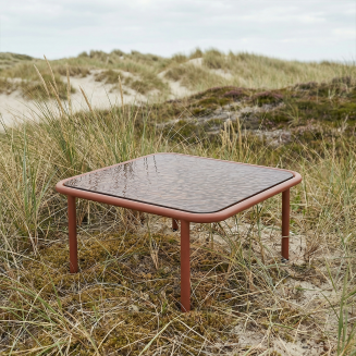  SACKit Mollis Coffee Table Renesse Chestnut Garden Table - 6