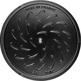 Garnek żeliwny okrągły snowflake Staub - Biały, 3.6 ltr - 6