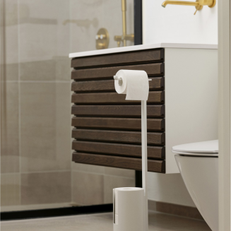 Stojak na papier toaletowy Zone Denmark Rim White - 5