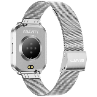 Smartwatch Gravity Srebrny Pasek + Bransoleta GT44-4 - 14