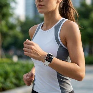 Smartwatch Gravity Srebrny Pasek + Bransoleta GT44-4 - 3