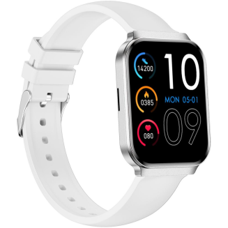 Smartwatch Gravity Srebrny Pasek + Bransoleta GT44-4 - 9