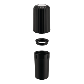 Urządzenie do recyclingu kapsułek kawy Alessi Plissé Black - 2