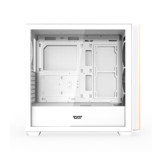 Obudowa komputerowa DARKFLASH DS900WS ATX bez wentylatorów (biała) - 3