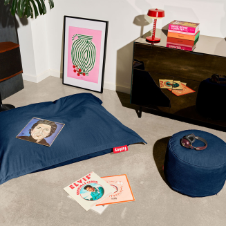 Pufa Fatboy Original Slim Cord Deep Blue 155x120 cm - 7