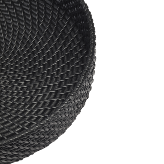 Taca ratanowa Aquanova Cino Black ø 30x6 cm - 2