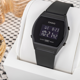Zegarek Damski CASIO LW-204-1BEF Czarny Unisex + BOX - 5