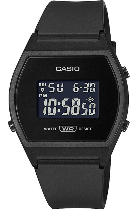 Zegarek Damski CASIO LW-204-1BEF Czarny Unisex + BOX