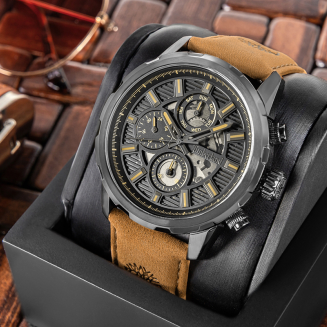 Zegarek Męski TIMBERLAND Hampton TDWGF0056101 + BOX - 5