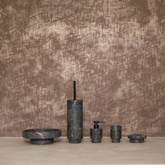  Aquanova Porto Black bathroom mug - 4