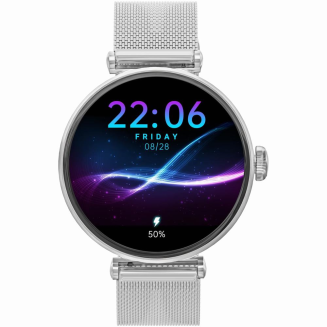Smartwatch Gravity Srebrno Biały 2 Paski GT26-8 - 5