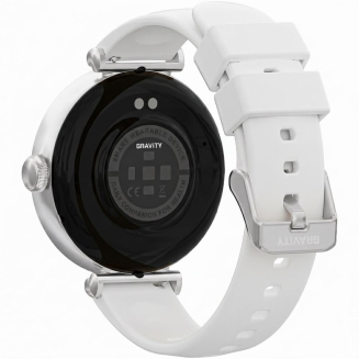 Smartwatch Gravity Srebrno Biały 2 Paski GT26-8 - 8