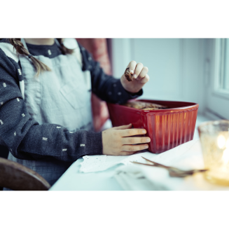 Podłużne naczynie do pieczenia Emile Henry 31 x 13 cm czerwone - 3