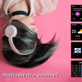 Smartwatch Damski Rubicon RNCF31 BLACK - 11