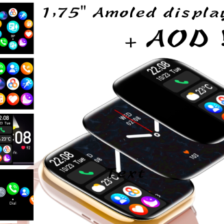 Smartwatch Damski Rubicon RNCF31 BLACK - 5