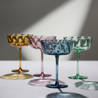 Kieliszki do szampana Lyngby Glas Vienna Amber - 4 szt. - 2