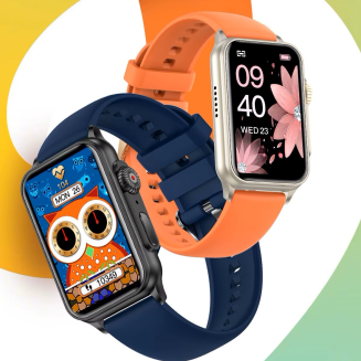 Smartwatch Damski RUBICON RNCF06 Black/Dark Blue SMARUB220 - 11