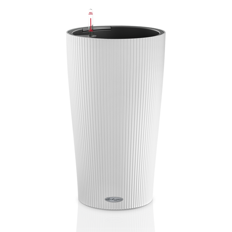 Donica Lechuza Cilindro Color 23 biały