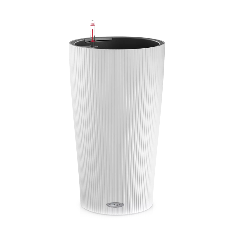  Lechuza Cilindro Color 23 flowerpot white