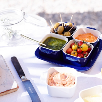 Zestaw do przystawek Staub, 5 elementów - 500 ml, Niebieski - 2