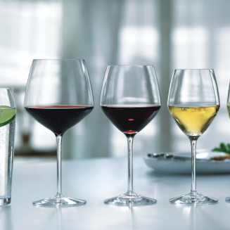  Holmegaard Perfection Burgundy wine glasses - 6 pcs - 6