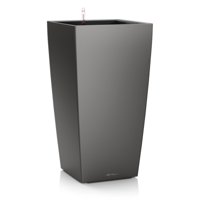 Donica Lechuza Cubico Premium 22 | 30 | 40 | 50 antracyt metallic